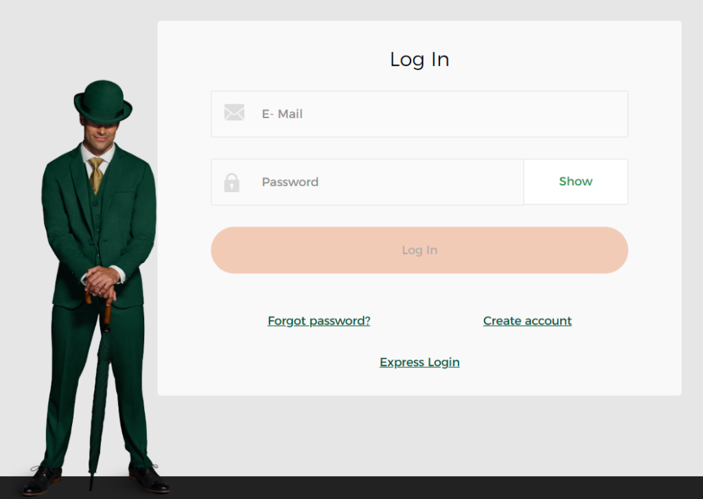 Mr Green Casino login