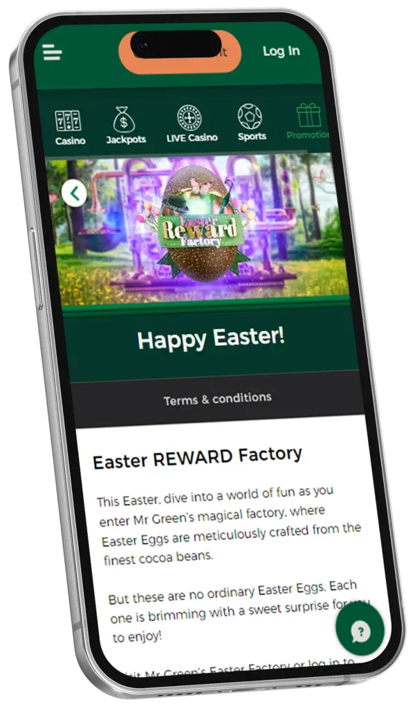 MrGreen app